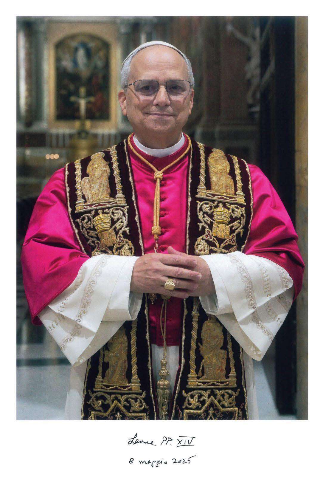 CHÂN DUNG - Ý NGHĨA HUY HIỆU & KHẨU HIỆU GIÁO HOÀNG CỦA ĐỨC LÊÔ XIV